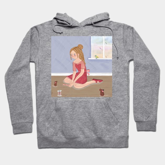 A modern Cinderella Hoodie by Charlotsart